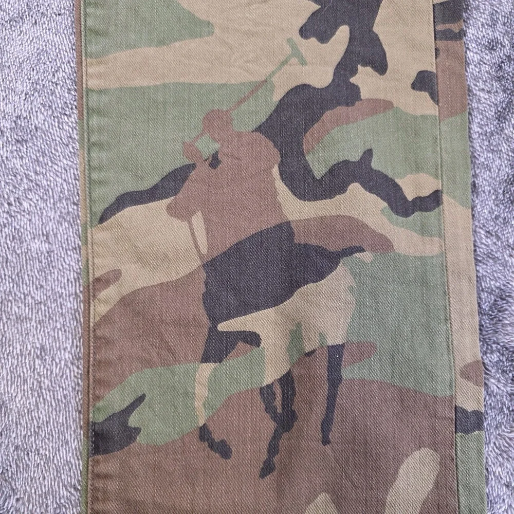 Polo Ralph Lauren Sullivan Slim Camo Jeans Mens 31x30 Camouflage Pony Hunting